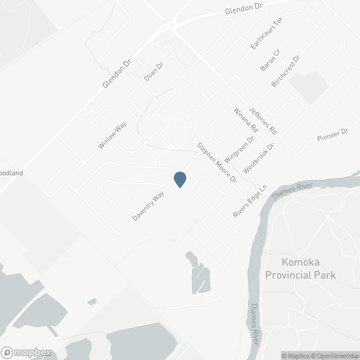 83 DAVENTRY WAY, Komoka, Ontario N0L 1R0